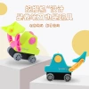 Cross-border factory direct sales cartoon student learning pen roller bulldozer series shaped pen sharpener with eraser creativity Application Scenario
